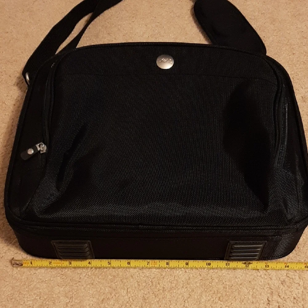 Black Men's Shoulder Bag